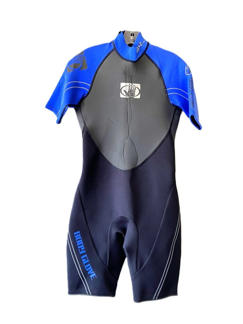 Body Glove Men's Medium Shorty Wetsuit - Short Sleeve / Short Leg Blue & Black